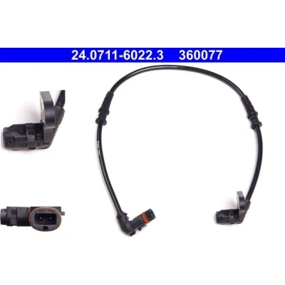 Imagem de ATE 24.0711 6022.3 Sensor de ABS 549 MERCEDES BENZ: Classe C T modell, SLK, Sedan