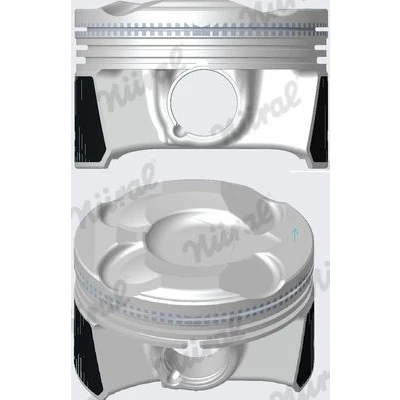 Imagem de NÜRAL 87 444800 50 Pistão 77 com suporte de segmentos, para biela trapezoidal MINI: Hatchback, BMW: 3 Sedan, CITROËN: C4 I Grand Picasso
