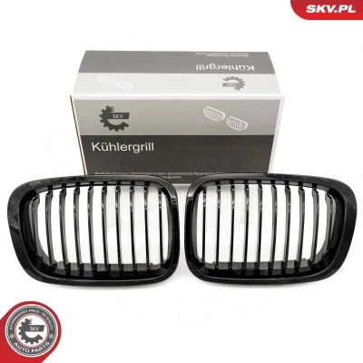 Imagem de ESEN SKV 66SKV060 Grelha de Radiador brilhante, preto BMW: 3 Sedan, Touring, Compact