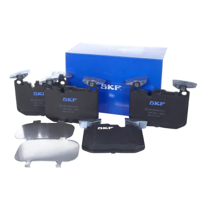 Imagem de SKF VKBP 80467 Jogo de pastilhas para travão disco preparado indicador aviso desgaste BMW: 1 Hatchback