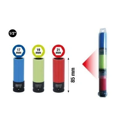 Imagem de KS TOOLS 515.0875 Chave de caixa 12,5 (1/2&quot;)mm (pol.) Sextavado