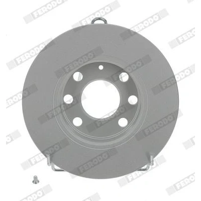 Imagem de FERODO PREMIER Coat+ disc DDF116C Disco de travão 236 12,5 6 cheio revestido com parafusos OPEL: Corsa B Hatchback, Van, Astra F CC