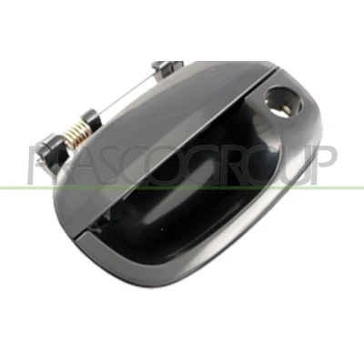 Imagem de PRASCO Puxadores de Porta exterior, à frente, lado direito com buraco da fechadura preto liso HN9228001 HYUNDAI: H 1 / Starex MPV, Van