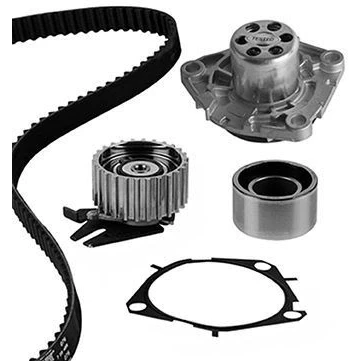 Imagem de METELLI + external bearing 30 1352 4 Bomba de Água Kit correia Distribuição 24mm para accionamento da dentada ALFA ROMEO: 166