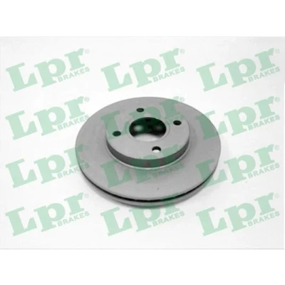 Imagem de LPR F1621VR Disco de travão 258 22 4 interior ventilado revestido FORD: Focus Mk1 Hatchback, FIESTA 5, Puma, MAZDA: 2 Hatchback
