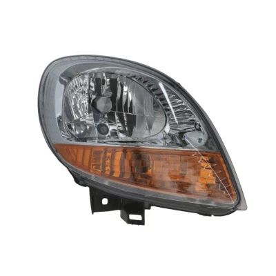 Imagem de TYC 20 0361 15 2 Farol Principal à direita H4 amarelo para circulação pela com porta lâmpadas, sem motor elétrico RENAULT: Kangoo I Express