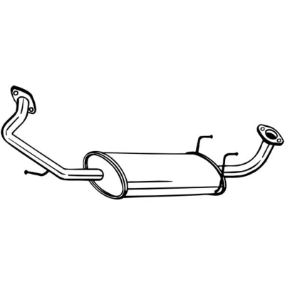 Imagem de Silenciador intermédio BOSAL 281 357