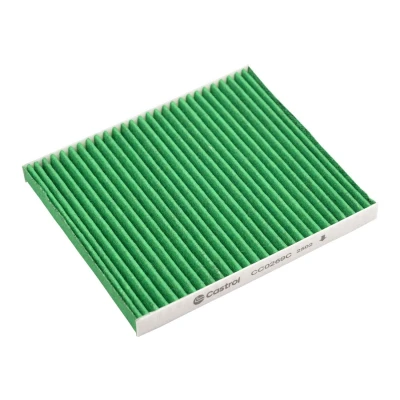 Imagem de Castrol filters CC0269 Filtro, ar do habitáculo Filtro de partículas, Com efeito antibacteriano 202mm 176mm 18mm FIAT: 500 Hatchback