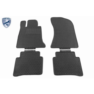 Imagem de VAICO V30 3782 Conjunto de tapete chão Borracha à frente E atrás 4 preto medida MERCEDES BENZ: Classe Sedan, T modell