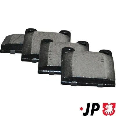 Imagem de JP GROUP 4963700210 Jogo de pastilhas para travão disco Eixo traseiro excl. contacto aviso desgaste VOLVO: 850 Carrinha, V70 I, S70