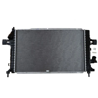 Imagem de NRF EASY FIT 53447 Radiador, arrefecimento do motor Alumínio 599 368 26 com componentes de montagem Aletas refrigeração soldadas