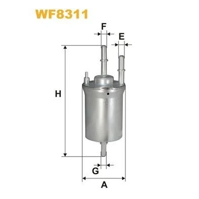 Imagem de Filtro combustível wix wf8311