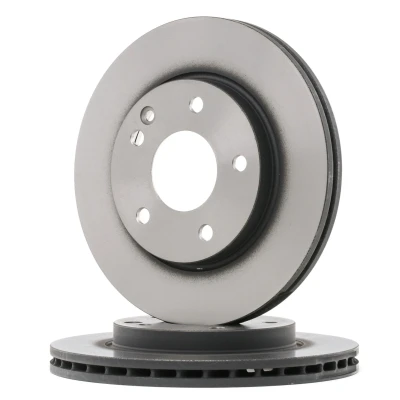 Imagem de TRW DF4035 Disco de travão 260 22 5 112 ventilado pintado alto carbono MERCEDES BENZ: Classe A