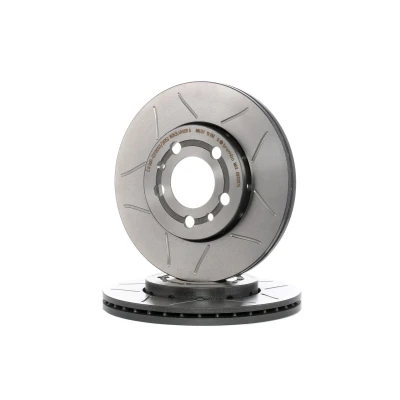 Imagem de BREMBO MAX LINE 09.7011.75 Disco de travão 256 22 5 interior ventilado, fendido revestido alto carbono com parafusos SEAT: Ibiza 3, 4 endado,
