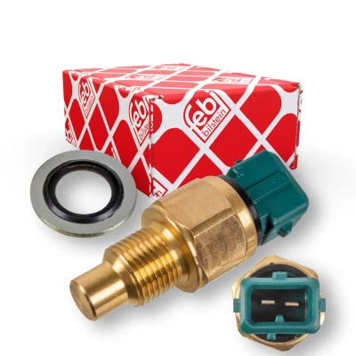 Imagem de FEBI BILSTEIN 171782 Sensor da Temperatura do Líquido de Refrigeração verde com retentor PEUGEOT: 206 Hatchback, Partner I Van, 306 Sedan