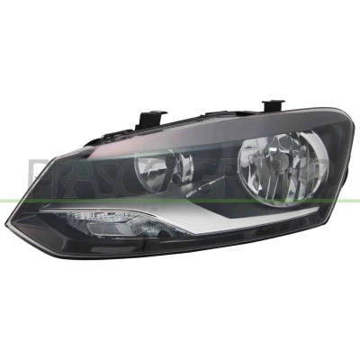 Imagem de PRASCO VG0234904 Farol Principal esquerda H7/H7 com motor de regulação do alcance dos faróis VOLKSWAGEN: Polo V Hatchback
