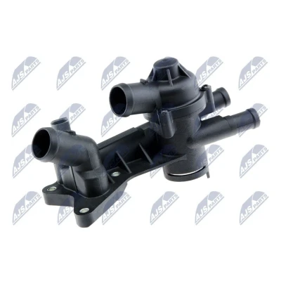 Imagem de NTY CTM VW 038 Caixa do termóstato com junta sensor, SEAT: Ibiza 4 Sportcoupe, SKODA: Fabia 2, I Hatchback