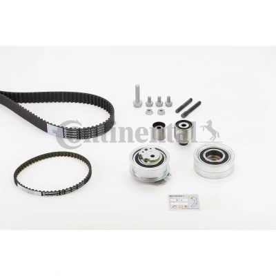 Imagem de CONTITECH CT1139K3PRO Jogo de correias dentadas 160 com parafusos da árvore cames VOLKSWAGEN: Caddy 3, Touran I, Transporter 6, AUDI: A3 Hatchback