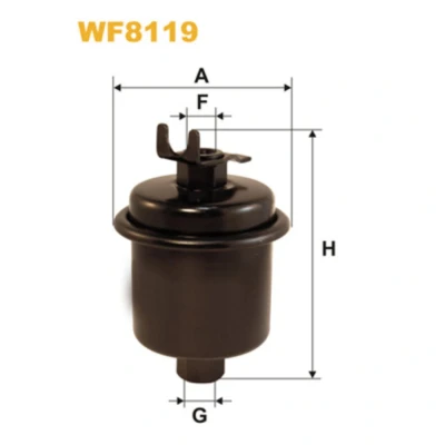 Imagem de Filtro combustível wix wf8119