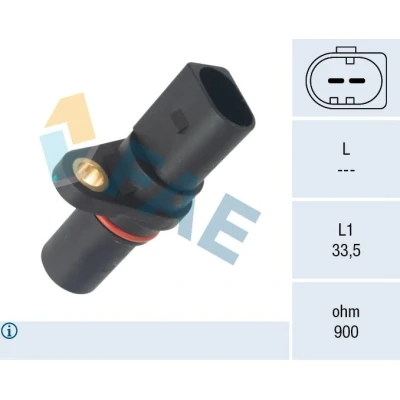 Imagem de FAE 79231 Gerador de Impulsos 2 Sensor inductivo sem cabo SKODA: Octavia II Hatchback, VOLKSWAGEN: Golf 6, Passat B6 Sedan, 5