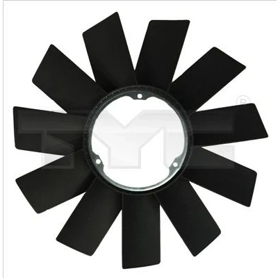 Imagem de TYC 803 0014 2 Ventoinha do ventilador, refrigeração motor BMW: 5 Sedan, 3 Cabrio
