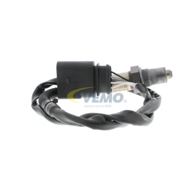 Imagem de VEMO Original Quality V10 76 0018 Sonda lambda antes do catalisador M18 x 1,5 de regulação, Rosca pré lubrificada preto 4 em forma D
