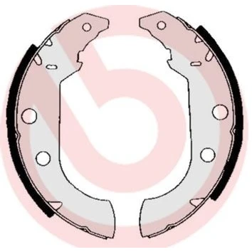 Imagem de BREMBO S 61 517 Maxilas de Travão 229 42 com acessórios PEUGEOT: 306 Hatchback, Carrinha, CITROËN: Xsara ZX Carrinha