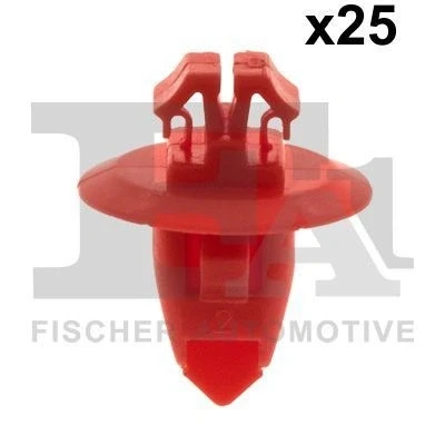 Imagem de FA1 77 40049.25 Grampo, friso Vermelho