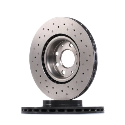 Imagem de BREMBO XTRA LINE 09.4939.3X Disco de travão 284 22 4 perfurado/ventilado revestido alto carbono com parafusos FIAT: Punto Evo Hatchback