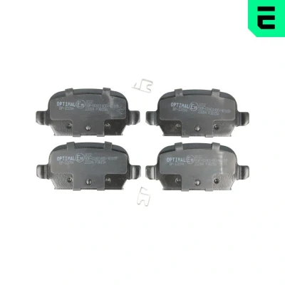 Imagem de OPTIMAL BP 12094 Jogo de pastilhas para travão disco Eixo traseiro com avisador sonoro desgaste OPEL: Corsa C Hatchback, С Van