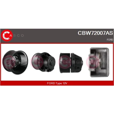 Imagem de CASCO CBW72007AS Ventilador do Habitáculo para veículo com volante à esquerda