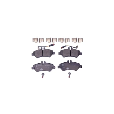Imagem de HELLA 8DB 355 005 351 Jogo de pastilhas para travão disco incl. contacto aviso desgaste com parafusos pinça acessórios