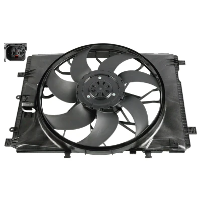 Imagem de FEBI BILSTEIN 107458 ventilador de radiador 600 Motor sem escovas, com estrutura do (caixilho) MERCEDES BENZ: Classe C T modell