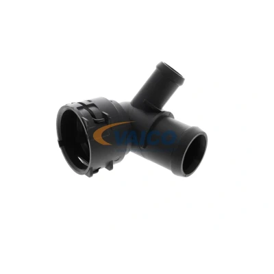 Imagem de VAICO V10 6760 Flange Poliamida 6.6, GFK (plástico reforçado a fribra de vidro) à frente, lado esquerdo com aro fixação