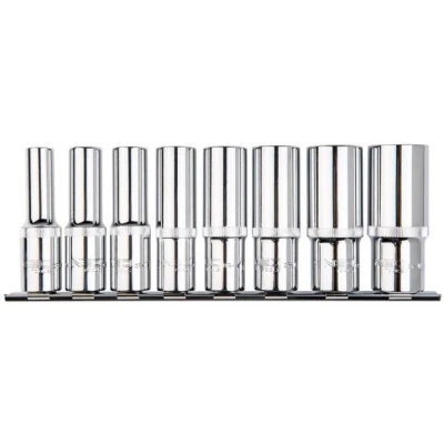 Imagem de NEO TOOLS 08 650 Conjunto de soquete 8 Spline aço cromo vanádio 1/2