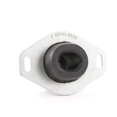 Imagem de FEBI BILSTEIN 18743 Suporte, motor esquerda Rolamento de borracha e metal PEUGEOT: 206 Hatchback, 307 SW, CITROËN: C4 Coupe endado,
