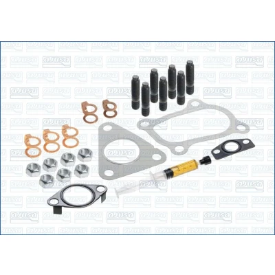 Imagem de AJUSA JTC11623 Kit de montagem, turbocompressor with studs, syringe oil com juntas instruções montagem NISSAN: NP300 Navara Pick up