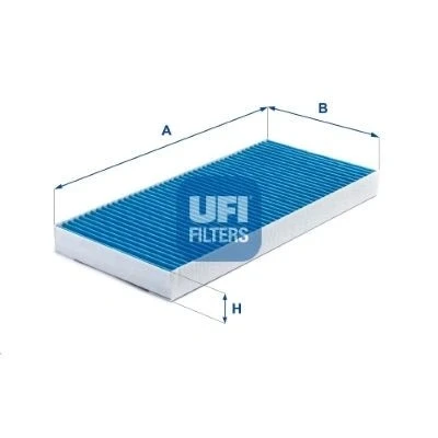 Imagem de UFI 34.396.00 Filtro, ar do habitáculo Com efeito antibacteriano 244 143 32 TESLA: Model 3