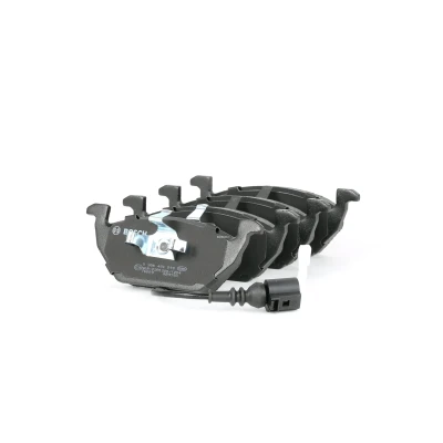 Imagem de BOSCH 0 986 494 019 Jogo de pastilhas para travão disco Baixo teor metálico com sensor desgaste integrado grampo do êmbolo endado, norauto,