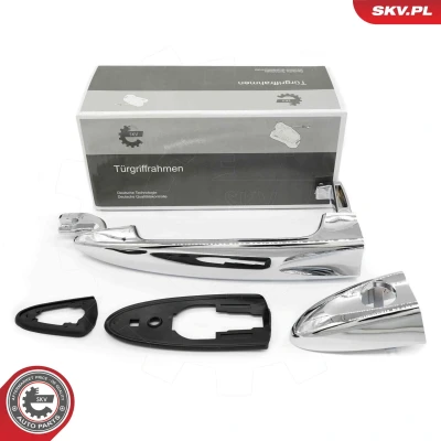 Imagem de ESEN SKV 97SKV010 Puxadores de Porta à frente, lado esquerdo sem canhão fechadura cromado LANCIA: Ypsilon II