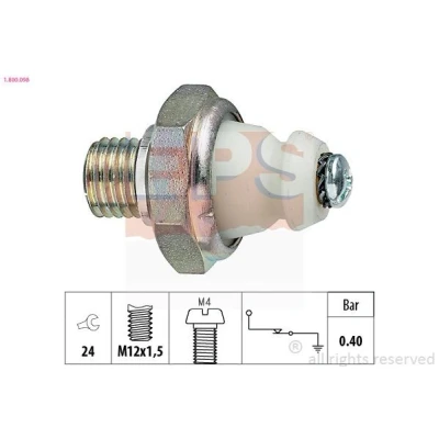 Imagem de EPS 1.800.098 Sensor Pressão do Óleo M12x1,5 0,4bar Made in Italy OE Equivalent