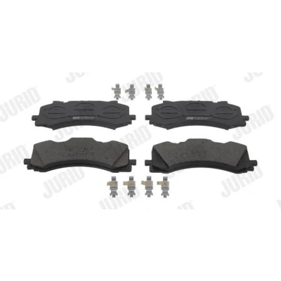 Imagem de JURID 573902J Jogo de pastilhas para travão disco preparado indicador aviso desgaste com acessórios AUDI: Q7, A7 Sportback