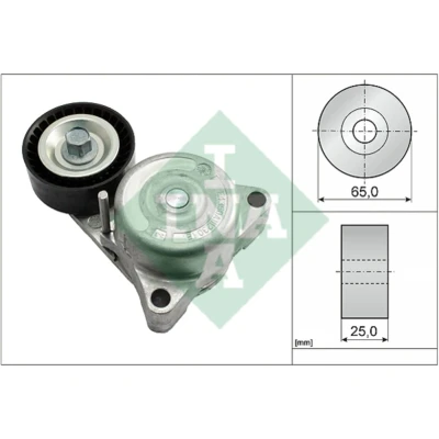 Imagem de INA 534 0638 10 Tensor, correia trapezoidal estriada MERCEDES BENZ: Classe E Sedan