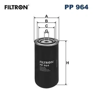 Imagem de FILTRON PP 964 Filtro de Combustível aparafusado