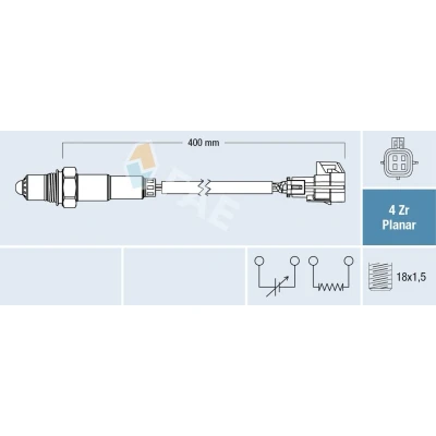 Imagem de FAE 77778 Sonda lambda