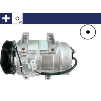 Imagem de MAHLE ORIGINAL ACP 803 000S Compressor DKS17CH 12 PAG 100 R 134a com retentor VOLVO: V70 2, S80 I, XC70 I Cross Country
