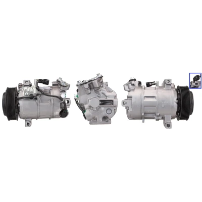 Imagem de DRI 700510963 Compressor PAG 46 YF R134a, R1234yf RENAULT: MEGANE 3 Grandtour, 3, Coupe, NISSAN: Qashqai 2