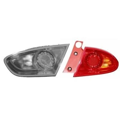 Imagem de ABAKUS 445 1917R UE Farolim à direita parte exterior P21W Vermelho sem lâmpada, porta lâmpadas SEAT: Leon II Hatchback
