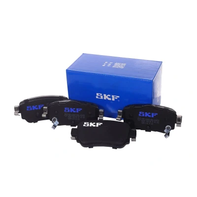 Imagem de SKF VKBP 90109 A Jogo de pastilhas para travão disco com avisador sonoro desgaste