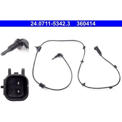 Imagem de ATE 24.0711 5342.3 Sensor de ABS 1245 OPEL: Insignia A Sports Tourer, Sedan